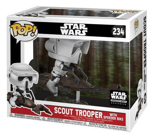 Scout Trooper With Speeder Bike - Star Wars